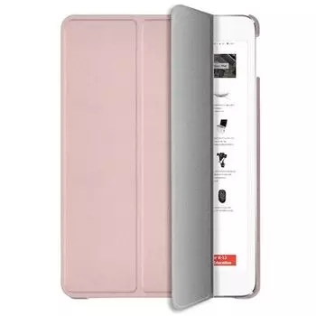 Чехол-книжка Mutural Folio Case для Apple iPad 7 (10.2) 2019 / iPad 8 (10.2) 2020 / iPad 9 (10.2) 2021 (полиуретан с подставкой) (розовый)
