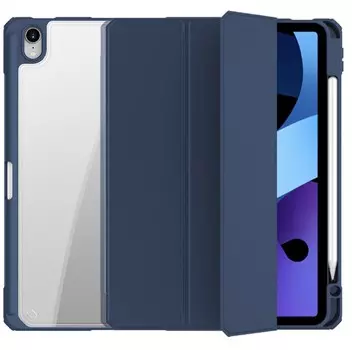 Чехол-книжка Mutural Folio Case для Apple iPad mini 6 (2021) (полиуретан с подставкой) (темно-синий)