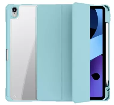 Чехол-книжка Mutural Folio Case для Apple iPad mini 6 (2021) (полиуретан с подставкой) (салатовый)