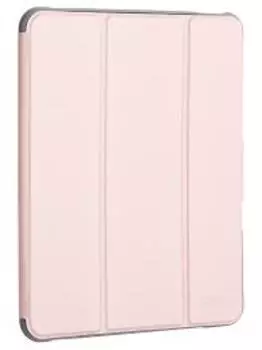 Чехол-книжка Mutural Folio Case для Apple iPad 10 (2022)/iPad 11 (2025) (полиуретан с подставкой) (розовый)