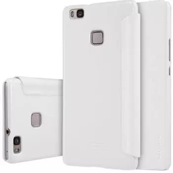 Чехол-книжка Nillkin Sparkle Series для Huawei P9 пластик-полиуретан (белый)