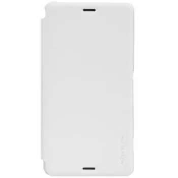 Чехол-книжка Nillkin Sparkle Series для Sony Xperia Z3 пластик-полиуретан (белый)