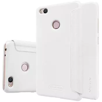 Чехол-книжка Nillkin Sparkle Series для Xiaomi Mi4s пластик-полиуретан (белый)