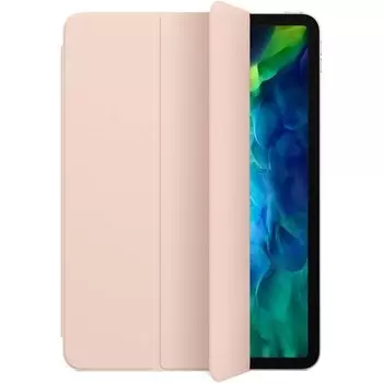 Чехол-книжка Smart Case для Apple iPad Pro 11 (2018) / Pro 2 (11) 2020 / Pro 3 (11) 2021 (искусственная кожа с подставкой) (розовый песок)