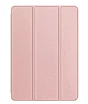 Чехол-книжка Smart Case для Apple iPad Pro 12.9 (2020 / 2021) (искусственная кожа с подставкой) (розовое золото)