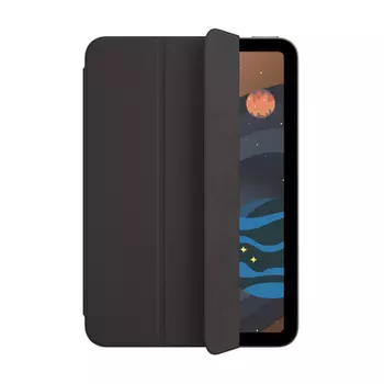 Чехол-книжка Smart Folio Cover для Apple iPad mini 6 (2021) (полиуретан с подставкой) (Black)