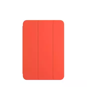 Чехол-книжка Smart Folio Cover для Apple iPad mini 7 (2024) (полиуретан с подставкой) (Electric Orange)