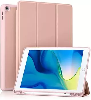 Чехол-книжка Tech-protect SC Pen для Apple iPad Air 5 (10.9) 2020 полиуретан (розовый)