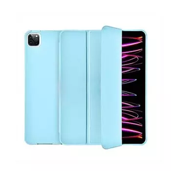 Чехол-книжка WIWU Classic II Case для Apple iPad 10 (2022)/iPad 11 (2025) (полиуретан с подставкой) (GF-02) (голубой)