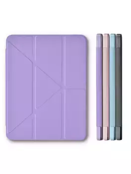 Чехол-книжка WIWU Defender Protective Case для Apple iPad 10.9"/11" (2018-2021) (полиуретан с подставкой) (фиолетовый)