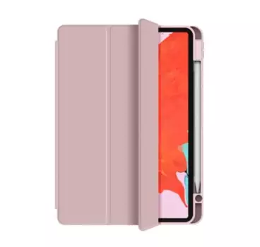 Чехол-книжка WIWU Protective Case для Apple iPad Pro 11 (2024), с подставкой и отделением под стилус (розовый)