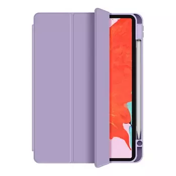 Чехол-книжка WIWU Protective Case для Apple iPad Pro 12.9 (полиуретан с подставкой) (фиолетовый)