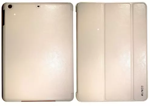 Чехол-книжка Xunad для Apple iPad Air искусственная кожа с подставкой (белый)