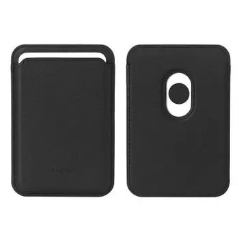 Чехол Kzdoo Leather Wallet MagSafe (Black)