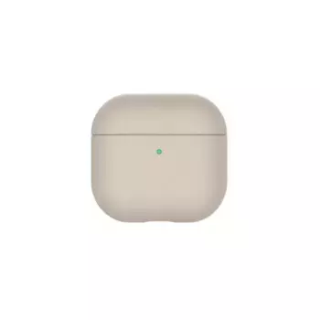 Чехол Kzdoo LuxCraft+ для AirPods 4 искусcтвенная кожа (бежевый)
