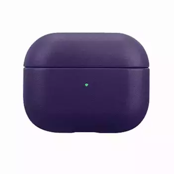 Чехол Kzdoo LuxCraft+ для AirPods 4 искусcтвенная кожа (фиолетовый)