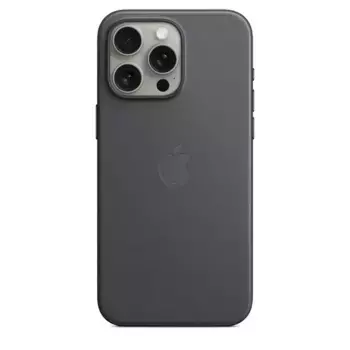 Чехол-накладка Apple FineWoven Case with MagSafe для Apple iPhone 15 Pro Max (Black) (MT4V3)