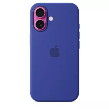 Чехол-накладка Apple Silicone Case Series with MagSafe для Apple iPhone 16 (Ultramarine) (MYY63)