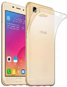 Чехол-накладка ASUS Slim Case для ASUS ZenFone 3s Max (ZC521TL) силиконовый прозрачный + защитное стекло антибликовое прозрачное