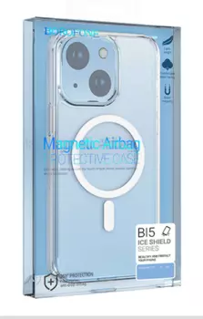 Чехол-накладка Borofone Ice Series для iPhone 16 Pro Max силиконовый (прозрачный)