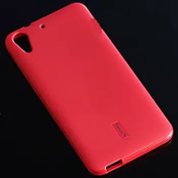 Чехол-накладка Cherry для HTC Desire 728 силиконовый матовый (красный)