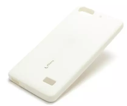 Чехол-накладка Cherry для Huawei Honor 4c силиконовый матовый (белый)