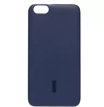 Чехол-накладка Cherry для Huawei Honor 4X силиконовый матовый (темно-синий)