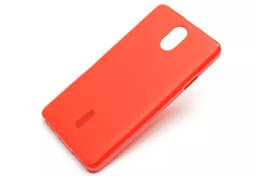 Чехол-накладка Cherry для Lenovo Vibe P1m силиконовый (red)