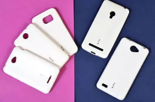 Чехол-накладка Cherry для Samsung Galaxy Note 5 силиконовый матовый (белый)