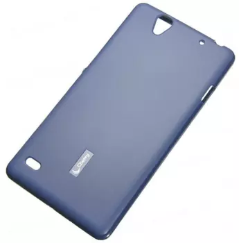 Чехол-накладка Cherry для Sony Xperia С4 силиконовый матовый (синий)