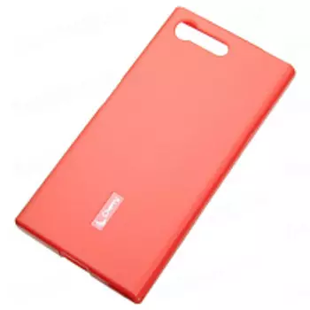 Чехол-накладка Cherry для Sony Xperia X Performance силиконовый матовый (красный)