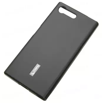 Чехол-накладка Cherry для Sony Xperia X Performance силиконовый матовый (черный)
