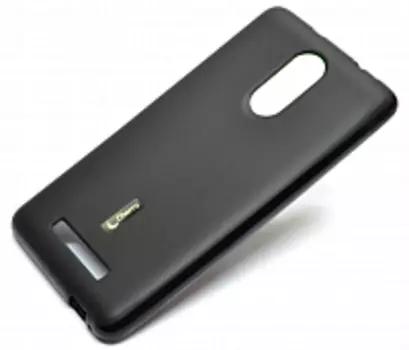 Чехол-накладка Cherry для Xiaomi Mi Note силиконовый матовый (черный)