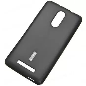 Чехол-накладка Cherry для Xiaomi Redmi Note 2 силиконовый матовый (черный)