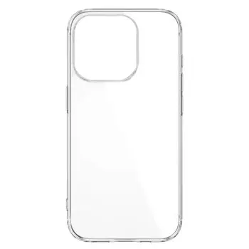 Чехол-накладка Clear Case для iPhone 15 Pro пластиковый (прозрачный)