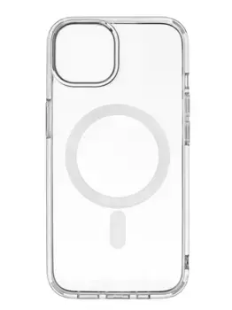 Чехол-накладка Clear Case Magsafe для iPhone 14 пластиковый (прозрачный)