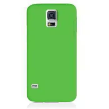 Чехол-накладка Deppa Air Case для Samsung Galaxy S5 (SM-G900) пластиковый+защитная пленка (зеленый)