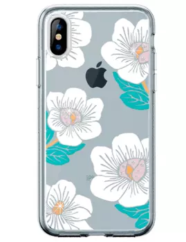 Чехол-накладка Devia Blossom Crystal Series Case для Apple iPhone XS Max пластик White