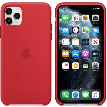 Чехол-накладка Devia Nature Series Silicone Case для Apple iPhone 11 Pro Max (Red)