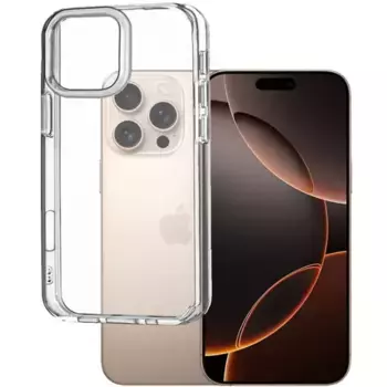 Чехол-накладка для Apple iPhone 16 Pro Max силиконовый (прозрачный)