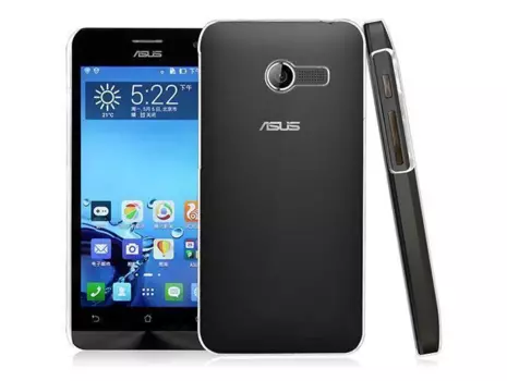 Чехол-накладка для Asus Zenfone 4 (A400CG) силиконовый (прозрачно-черный)