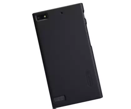 Чехол-накладка для BlackBerry Z3 силиконовый (черный)