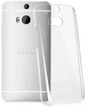 Чехол-накладка для HTC One M8 / One M8 Dual Sim силиконовый матовый (прозрачный)