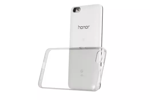 Чехол-накладка для Huawei Honor 4X силиконовый (прозрачный)
