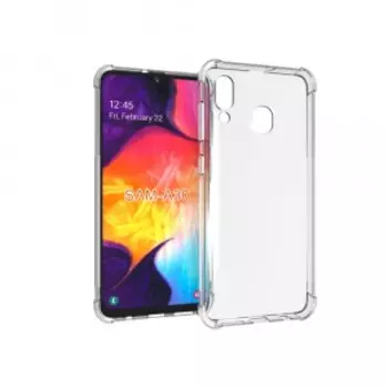 Чехол-накладка для Samsung Galaxy A30 (2019) SM-A305 силиконовый (прозрачный)