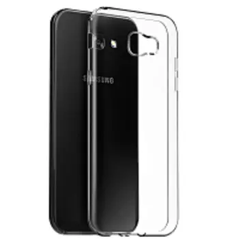 Чехол-накладка для Samsung Galaxy A3 (2017) SM-A320 силиконовый (прозрачный)