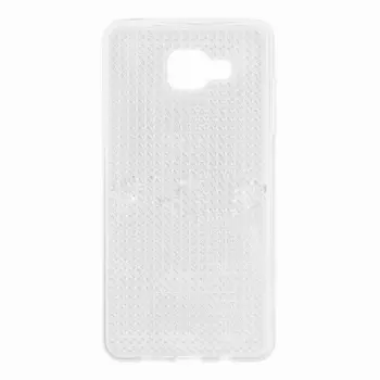 Чехол-накладка для Samsung Galaxy A5 (2016) SM-A510 силикон под кожу (белый)