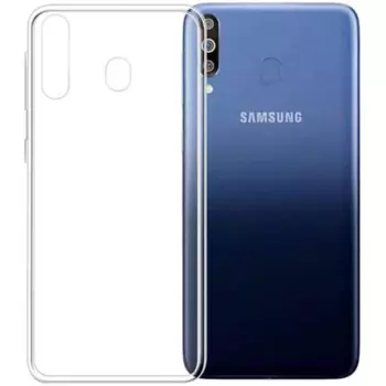 Чехол-накладка для Samsung Galaxy A60 (2019) силиконовый (прозрачный)