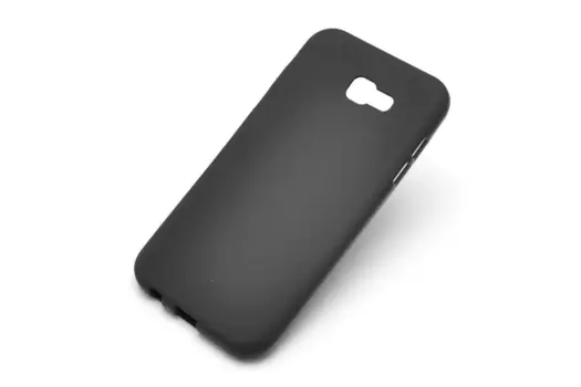 Чехол-накладка для Samsung Galaxy A7 (2017) SM-A720 силиконовый (черный)