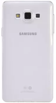 Чехол-накладка для Samsung Galaxy A7 SM-A700 силиконовый (прозрачный)